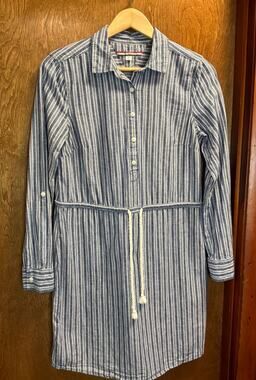 Tommy Hilfiger Striped Shirt Dress sz S